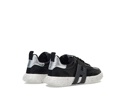 Hogan-3R Black Sneakers