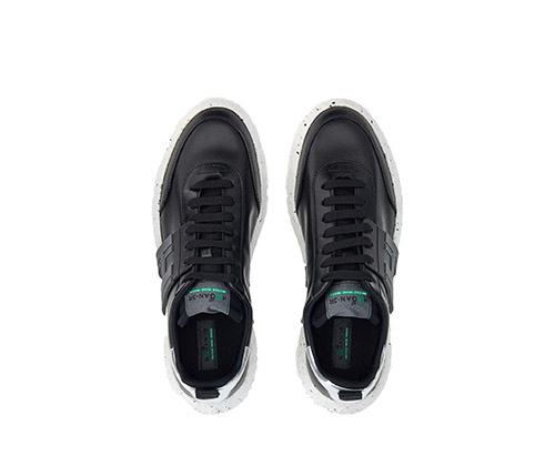 Hogan-3R Black Sneakers