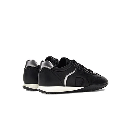 Olympia-Z Black Silver Sneakers