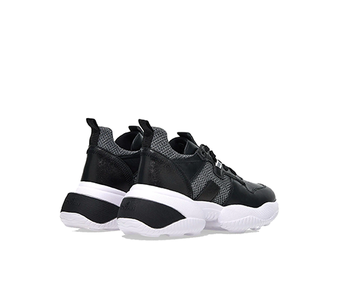 Hogan Interaction Black White Sneakers