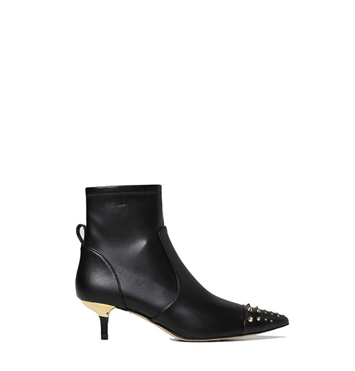 Black Kadence Kitten Bootie