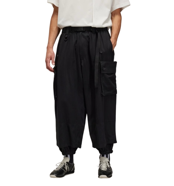 M WTWILL Black Cargo Pant