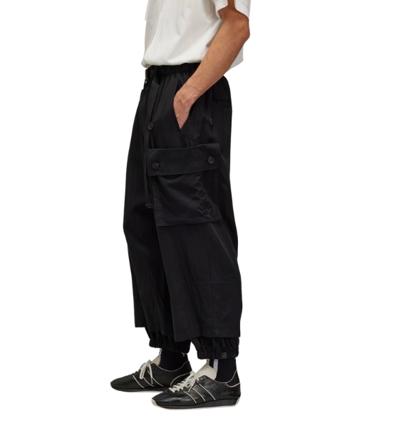 M WTWILL Black Cargo Pant
