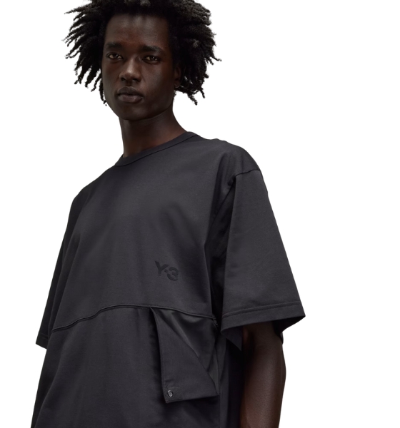 U Vent Black Tee