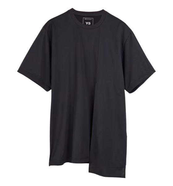 U Prem SS Black Tee
