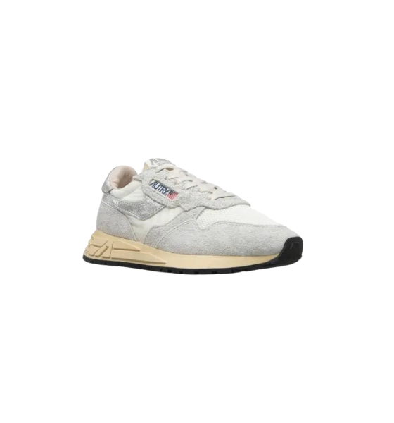 Reelwind Low Wom Suedenil/Net White/Silver