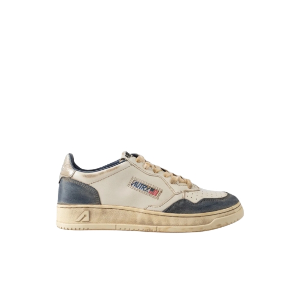 Super Vintage Low Man Leat/Suede Spblue/Silver