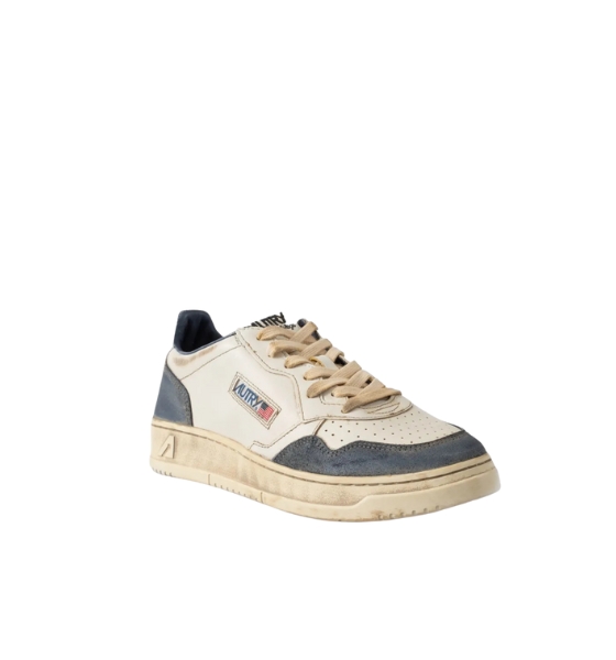Super Vintage Low Man Leat/Suede Spblue/Silver