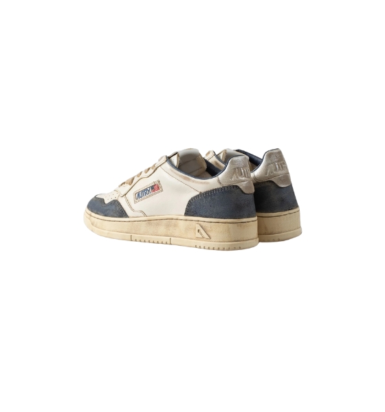 Super Vintage Low Man Leat/Suede Spblue/Silver