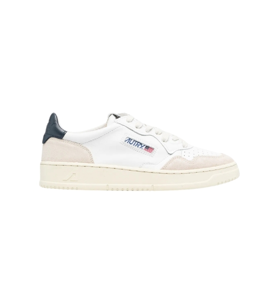 Medalist Low Man Leat/Suede Wht/Blue