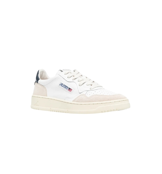 Medalist Low Man Leat/Suede Wht/Blue