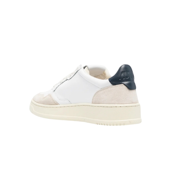 Medalist Low Man Leat/Suede Wht/Blue