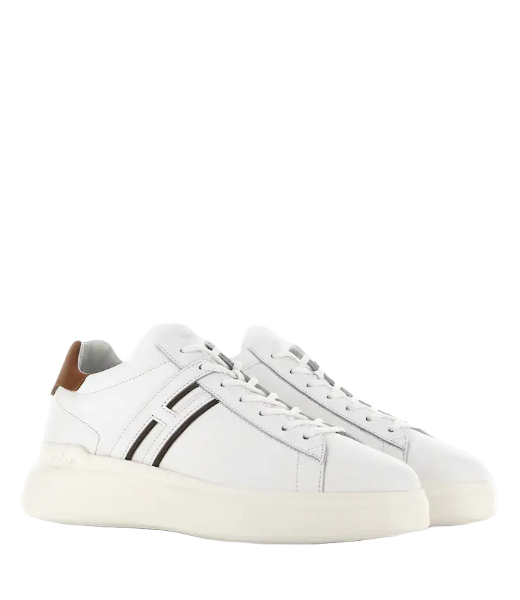 H580 Allaciato H Slash White Sneaker