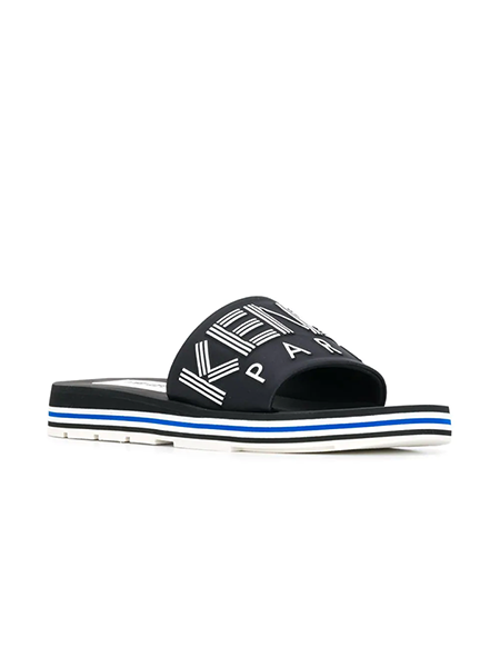 KENZO PAPAYA FLAT SPORTY MULES