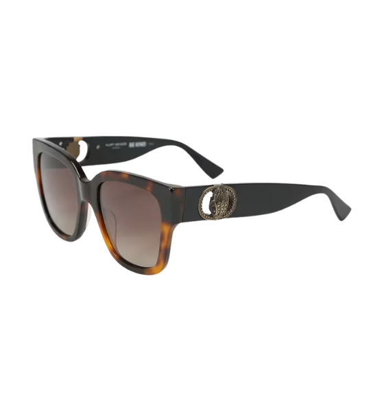 Brown Oversized Chelsea Square Sunglasses