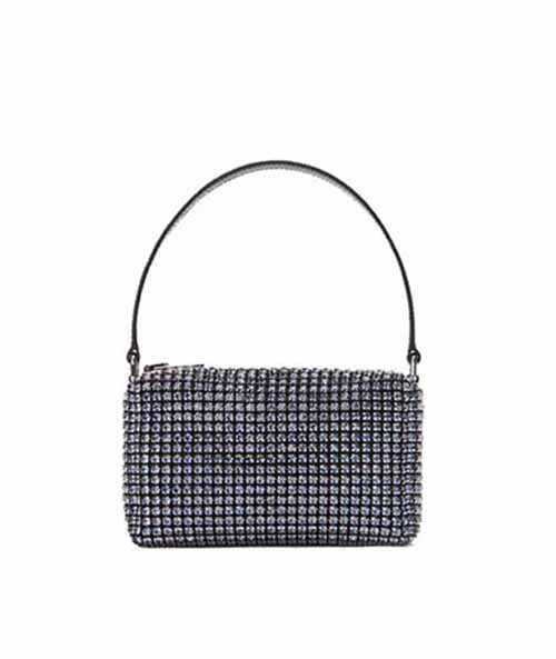 Winsome Orchid Heiress Medium Pouch With Crystals