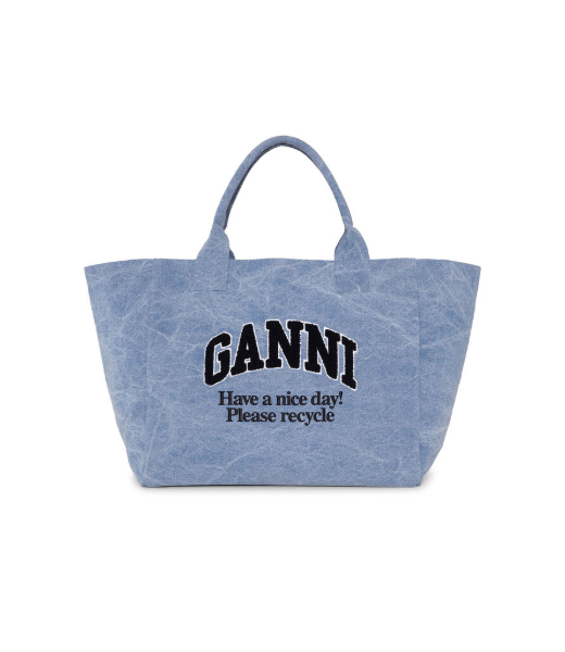 Shopper XXL Washed Denim Shoping Bag