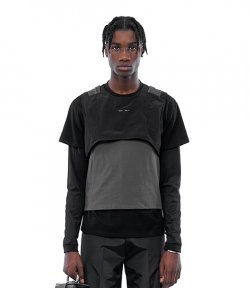 HELIOT EMIL LONG SLEEVE T SHIRT wLAYERED VEST