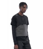 HELIOT EMIL LONG SLEEVE T SHIRT wLAYERED VEST