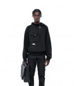 HELIOT EMIL RAGLAN KNIT SWEATER W. TECH VEST