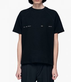 HELIOT EMIL TEXTURED FABRIC T-SHIRT w.PRINT