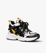 MICHAEL MICHAEL KORS HERO BLACK/OPTIC WHITE TRAINER