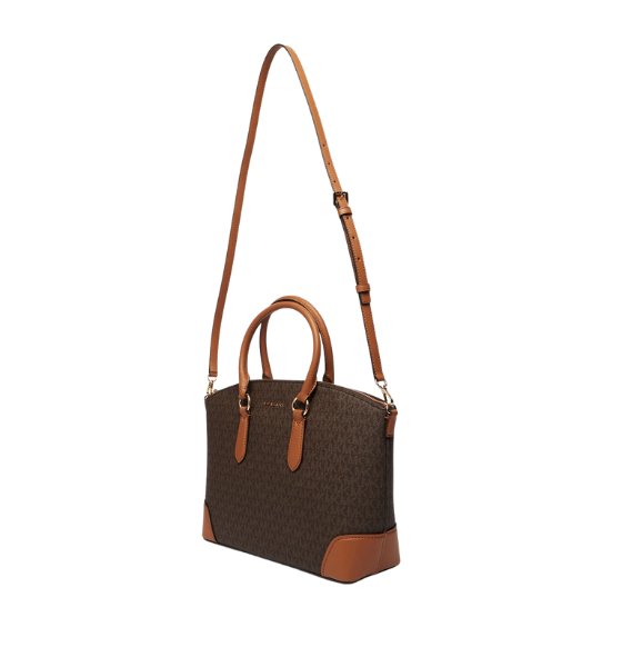 Brown Murphy Lg Ew Dome Satchel