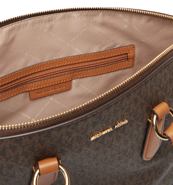 Brown Murphy Lg Ew Dome Satchel