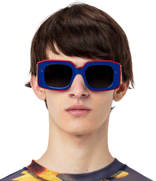 807 Blue Red Eyewear