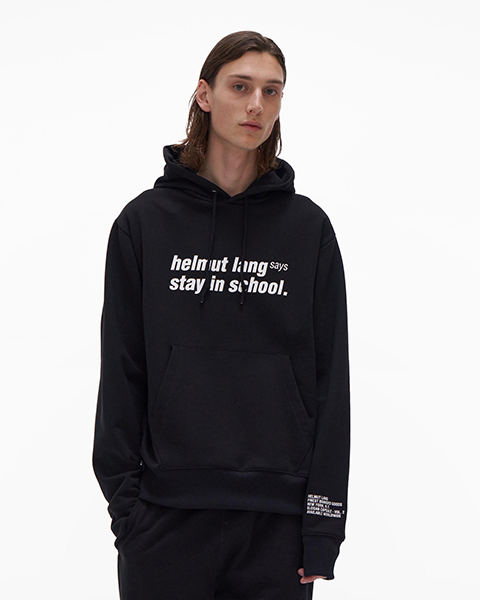 School Black Hoodie