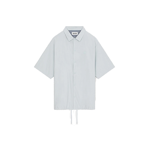 Woven Cotton Light Blue Shirt