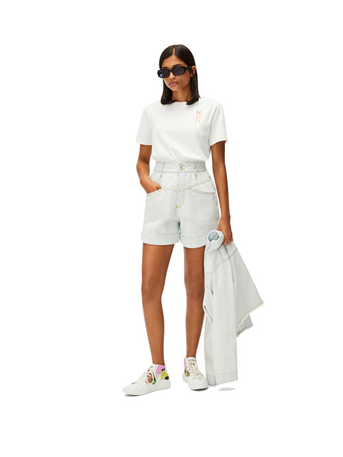 Woven Cotton Trousers