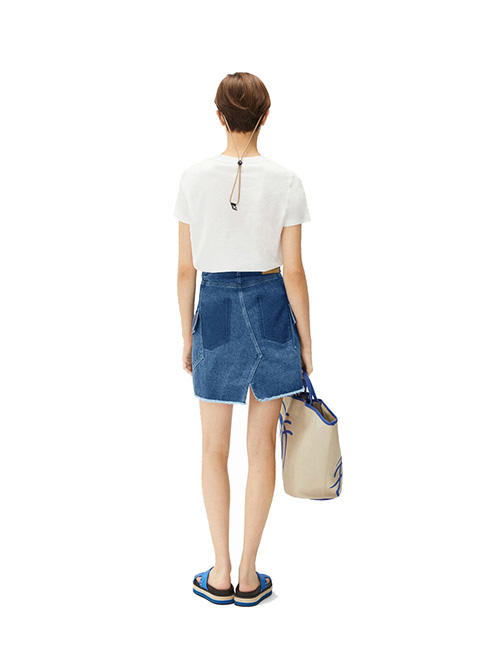Woven Cotton Skirt