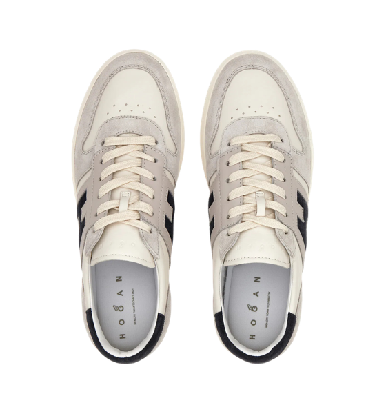 Ecry/Grey/Navy Blue H668 Allaciato H Banda