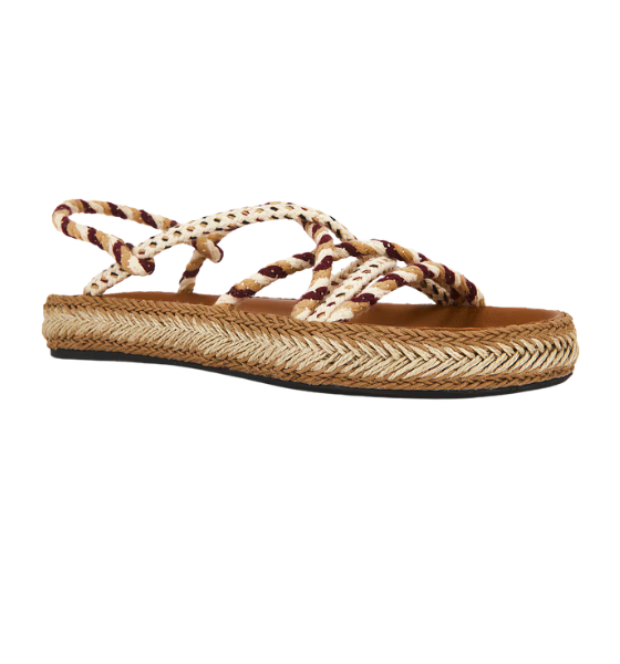 Multicolor Beige Kitza Sandals