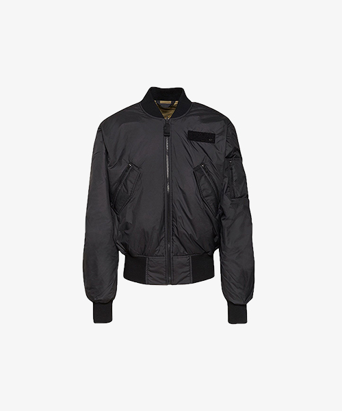 2 Way Black/Khaki Bomber Jacket
