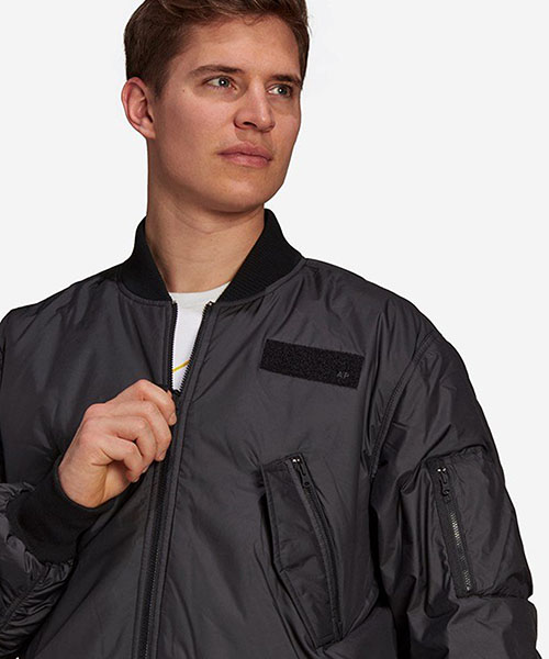 2 Way Black/Khaki Bomber Jacket