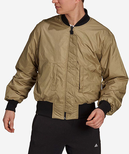 2 Way Black/Khaki Bomber Jacket