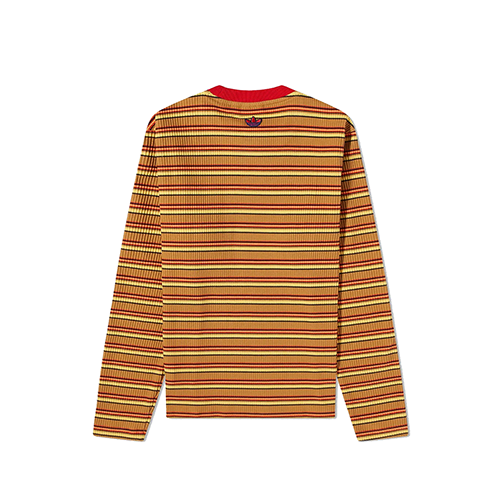 Adidas WB Multi Color Long Sleeve Striped Tee