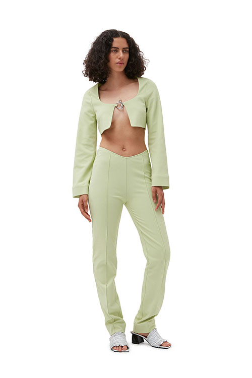 Lilly Green Suit Pants