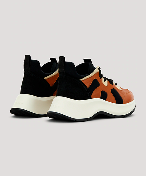 H585 Black & Brown Sneaker