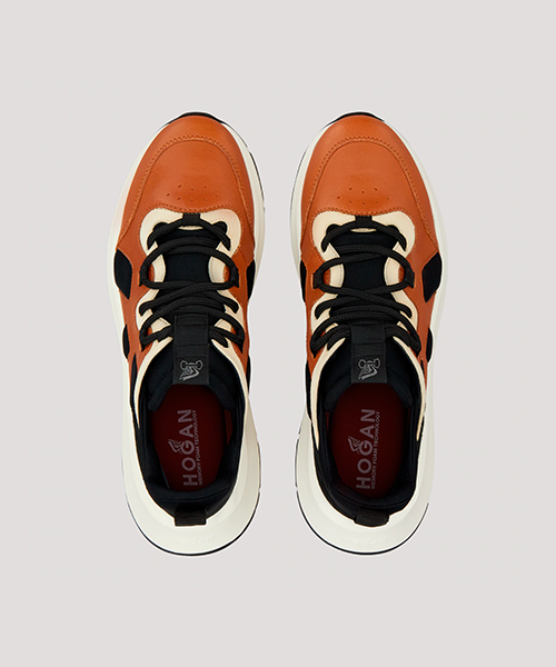 H585 Black & Brown Sneaker