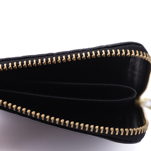 Black Embossed Roots Wallet