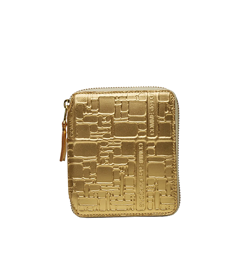 Gold Embossed Logotype Wallet