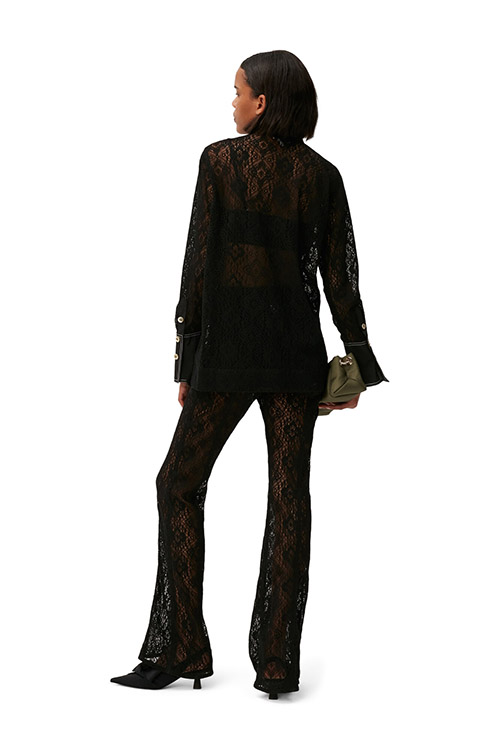 Cotton Lace Shirt