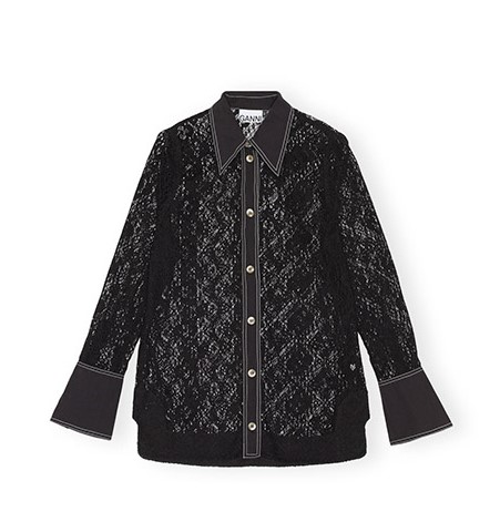 Cotton Lace Shirt