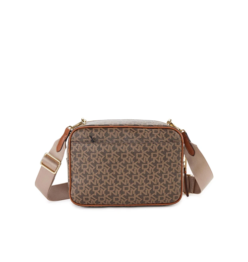 Zyon Mocha Caramel Logo Camera Bag