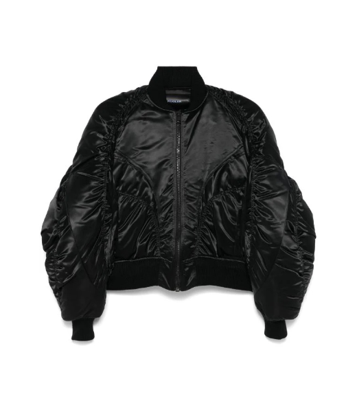 Black Shiny Bomber