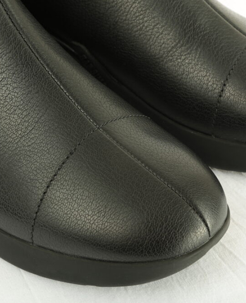 Raf Simons (Runner) Black Cylon Leather Ankle Boots