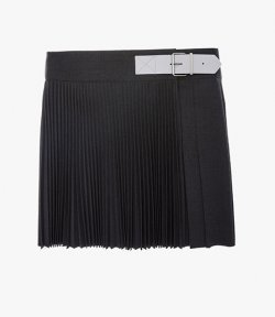 HELMUT LANG WOOL MINI KILT